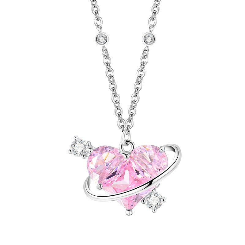CA Love River & Planet Necklaces