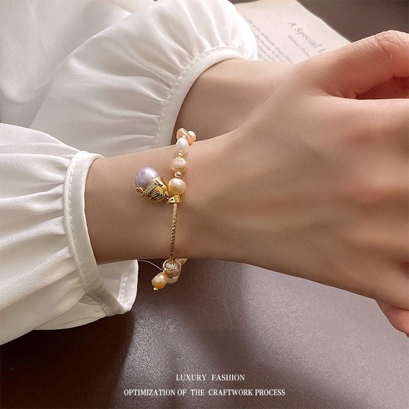 CA Golden Fortune Cat Bracelet