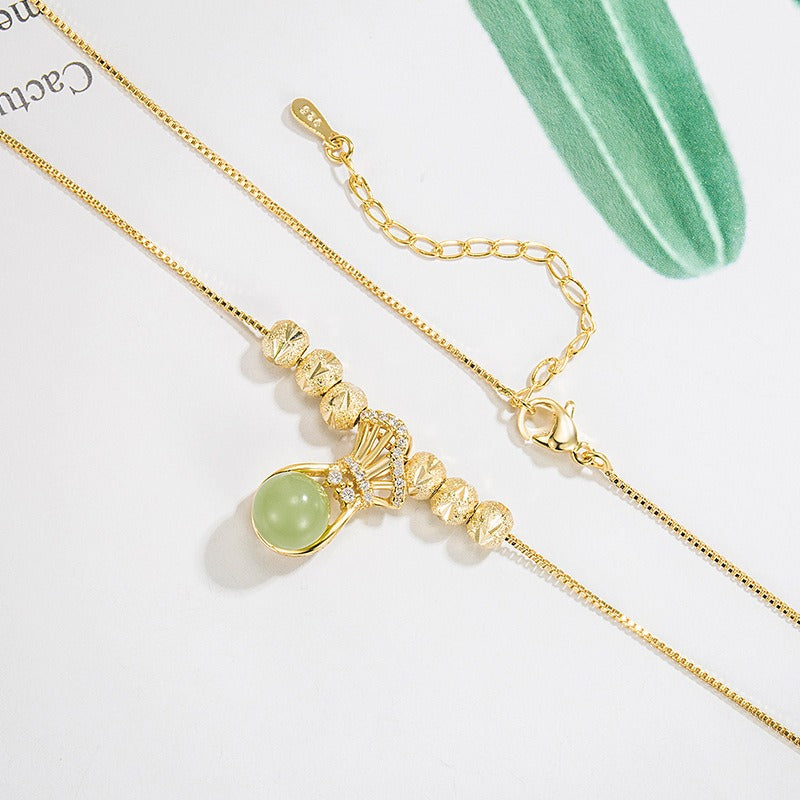 CA Fortune Lucky Jade Necklaces