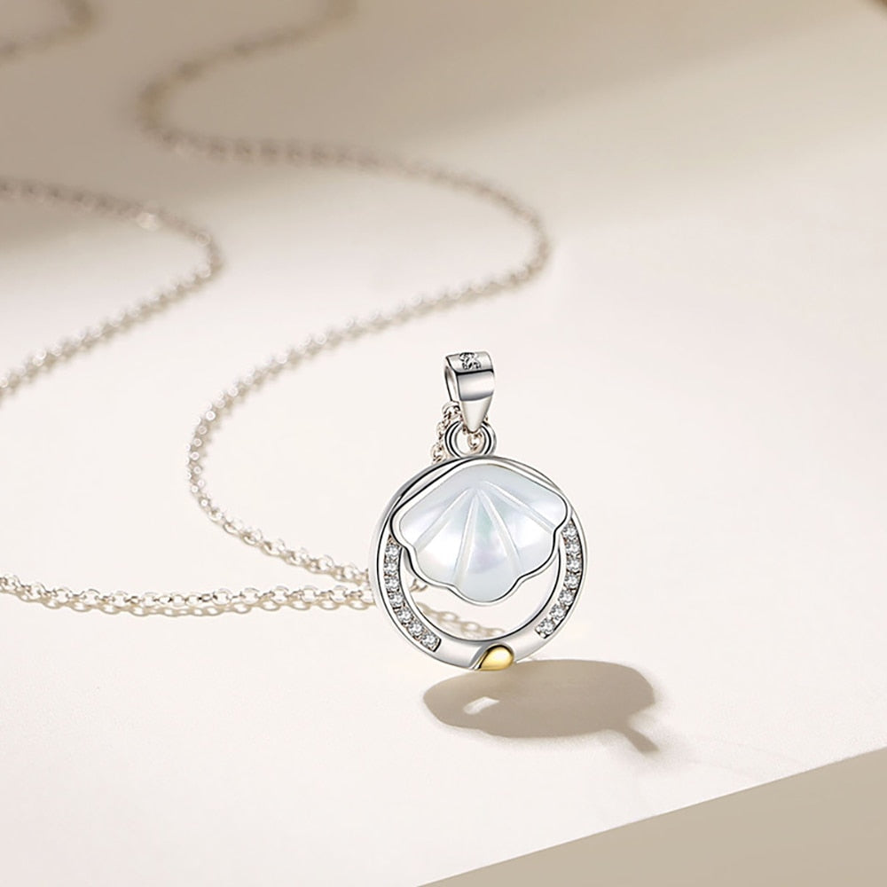 CA™ Whale And Shell Forever Necklace